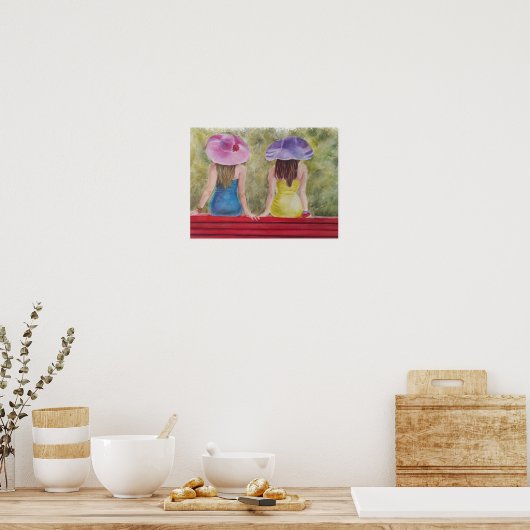Poster Filles exceptionnelles et élégantes (Cuisine)