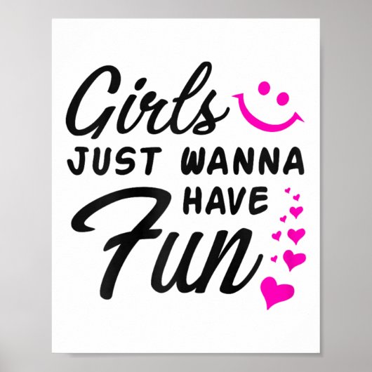 Poster Filles Juste Vous Voulez S'Amuser - Party Club Dan (Devant)