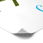 Poster Filles Reine des poutres Gymnastique (Coin)