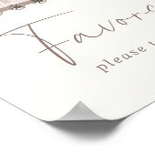 Poster Filles roses Train Anniversaire Faveurs Panneau de (Coin)