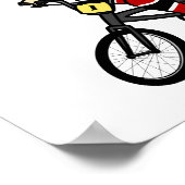 Poster Filles rouges laides BMX (Coin)