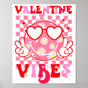 Poster Filles Saint-Valentin Jour Sourire Visage Mignon S