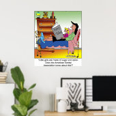 Poster Filles, Sucre, Épices & Dentistes (Bureau à domicile)