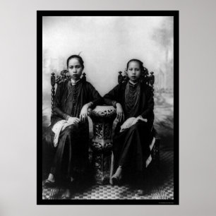 Poster Filles vietnamiennes 1903