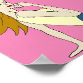 Poster fillette (Coin)