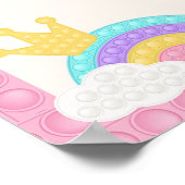 Poster Fillette Pop It Milestone Fidget (Coin)