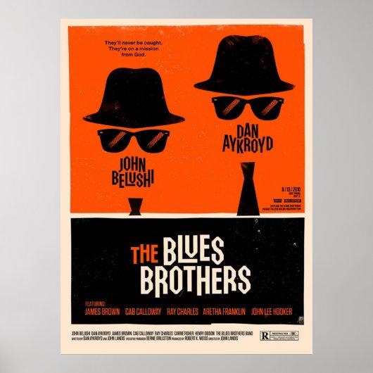 Poster film classique The Blues Brothers (Devant)