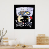 Poster Film d'horreur (Cuisine)