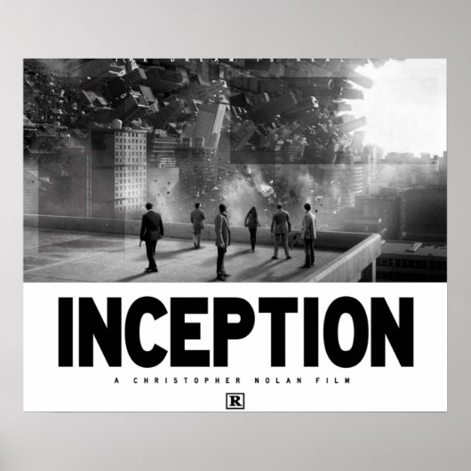 POSTER FILM D'INCEPTION (Devant)