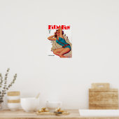 Poster Film Fun Magazine Couverture 10 (Cuisine)