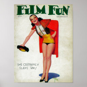 Poster Film Fun Magazine Couverture 6