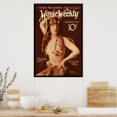 Poster Film hebdomadaire avec Gilda Grey (Cuisine)