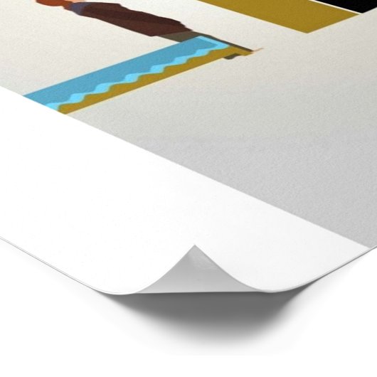 POSTER FILM INTERSTELLAR ESTHÉTIQUE (Coin)