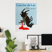 Poster Film Lancelot du Lac Robert Bresson (Bureau à domicile)