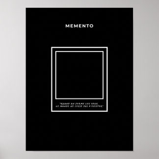 Poster FIlm memento