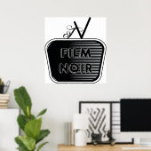 Poster Film Noir (Bureau à domicile)