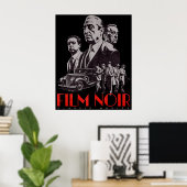 Poster Film Noir - Films Classiques (Bureau à domicile)