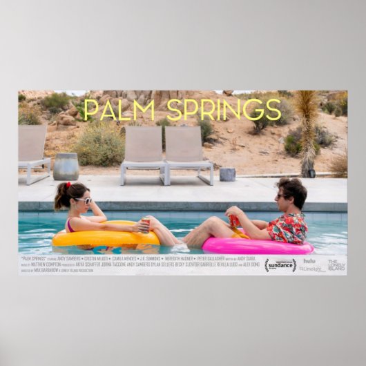 Poster Film Palm Springs 2020 (Devant)