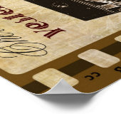 Poster Film photographique vintage (Coin)