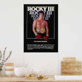 POSTER FILM ROCKY III (Cuisine)