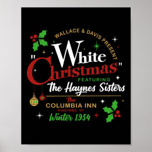Poster Film White Christmas 1954 Chanson de Noël Haynes S