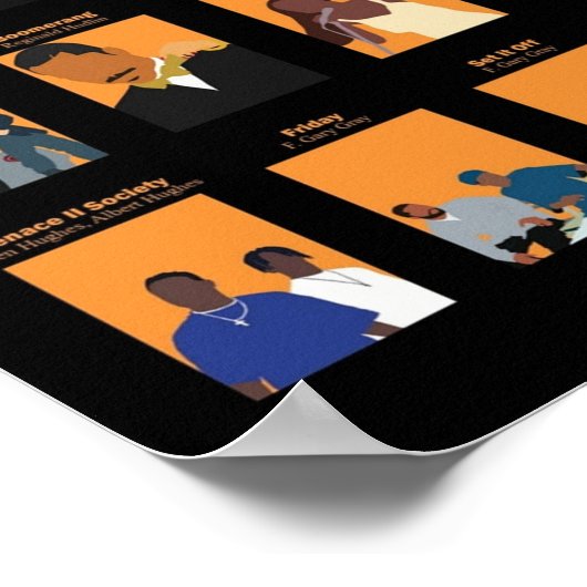 Poster Films Black Stable (Coin)