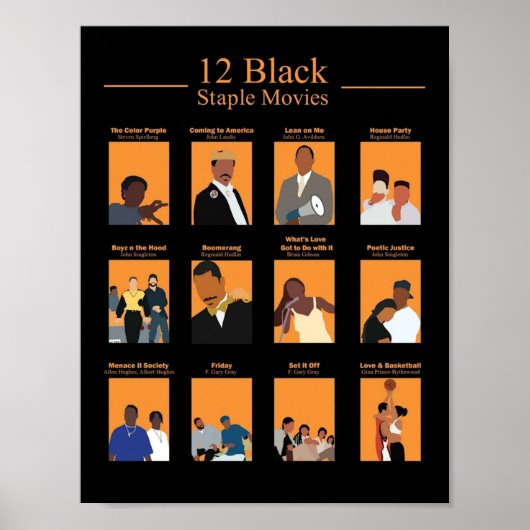 Poster Films Black Stable (Devant)