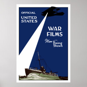 Poster Films de guerre des Etats-Unis maintenant étant