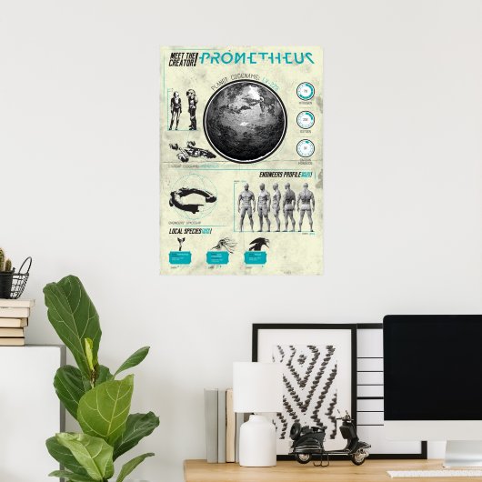 Poster FILMS SF Prometheus (Bureau à domicile)