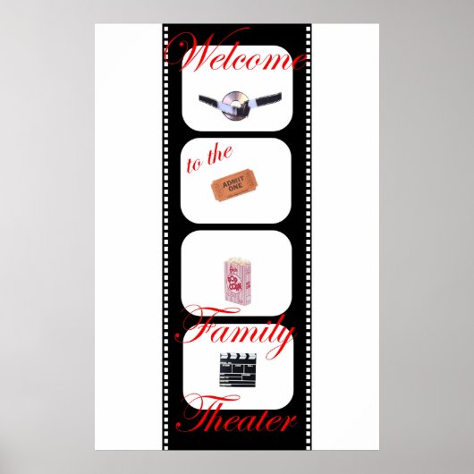 Poster Filmstrip : Personnalisé (Devant)