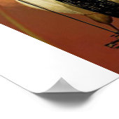 Poster Fils à ma mère présent | Cadeau mignon pour maman (Coin)