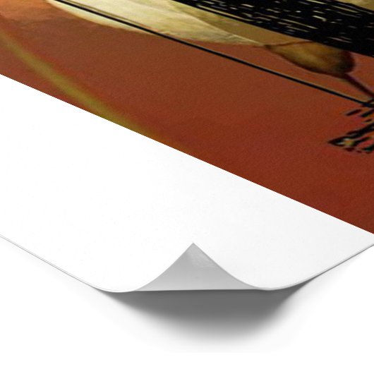 Poster Fils à ma mère présent | Cadeau mignon pour maman (Coin)