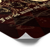 Poster Fils de Dieu, Romains 8:14 Chrétien (Coin)