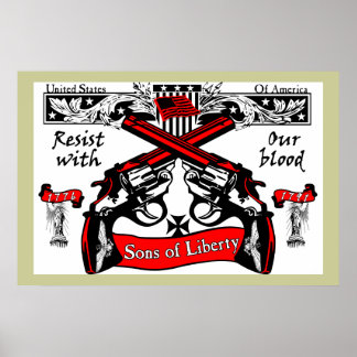 Poster Fils De La Liberté !