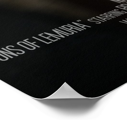 Poster "Fils de Lemuria" (Coin)