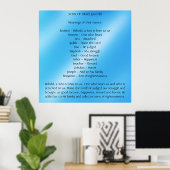 Poster Fils d'Israël (Bureau à domicile)