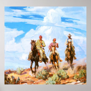 Poster Fils du désert, par Carl Oscar Borg