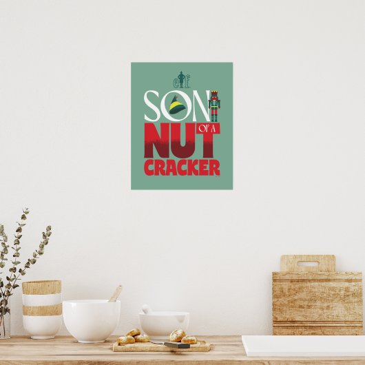 Poster Fils d'un Graphisme Casse-Noix (Cuisine)