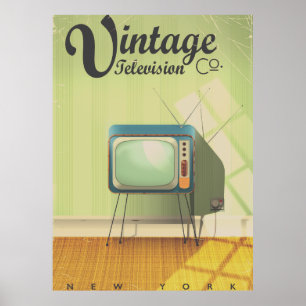 Poster Filtre commercial de la société Vintage Television