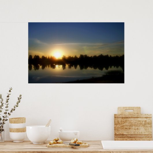 Poster Fin août (Cuisine)