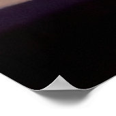 Poster "Fin après-midi" Western Art de Maynard Dixon (Coin)