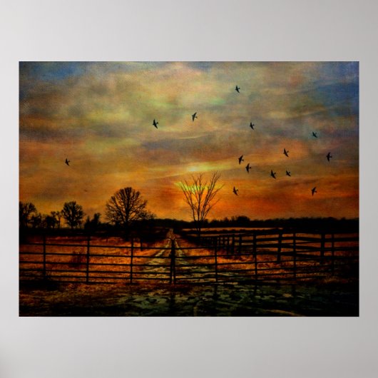 Poster Fin automne (Devant)