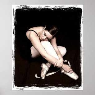 Poster "Fin copie de ballerine de jour"