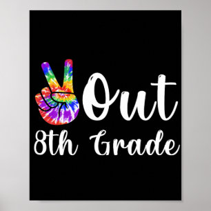 Poster Fin De 8E Année Dernière Journée De Diplôme D'Étud