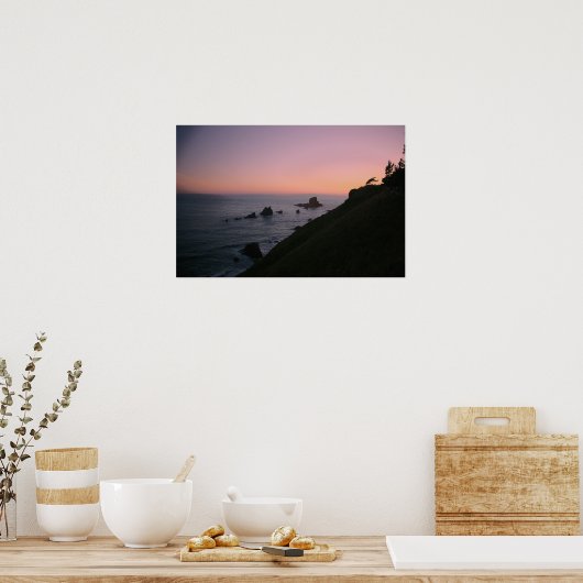 Poster Fin de la journée (Cuisine)