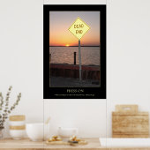 Poster Fin de la route (Cuisine)