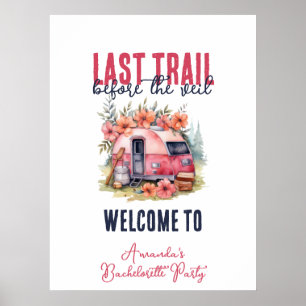 Poster Fin de semaine du Dernier Trail Bachelorette Party