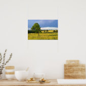 Poster Fin de soirée d'été - Peinture (Cuisine)