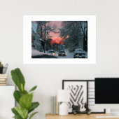 Poster Fin des tempêtes (Bureau à domicile)
