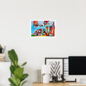 Poster Fin des temps (Bureau à domicile)